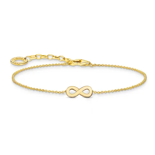 THOMAS SABO Gold Plated Infinity Symbol Bracelet