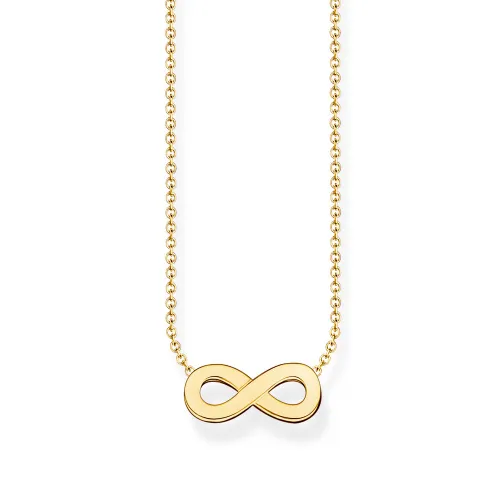 THOMAS SABO Gold Plated Infinity Symbol Necklace