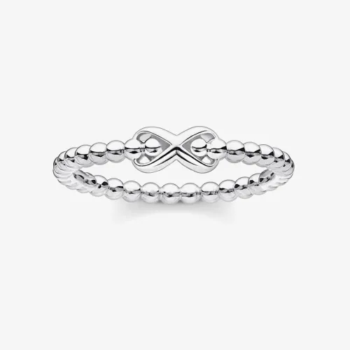 THOMAS SABO Silver Beaded Infinity Ring TR2320-001-21-48