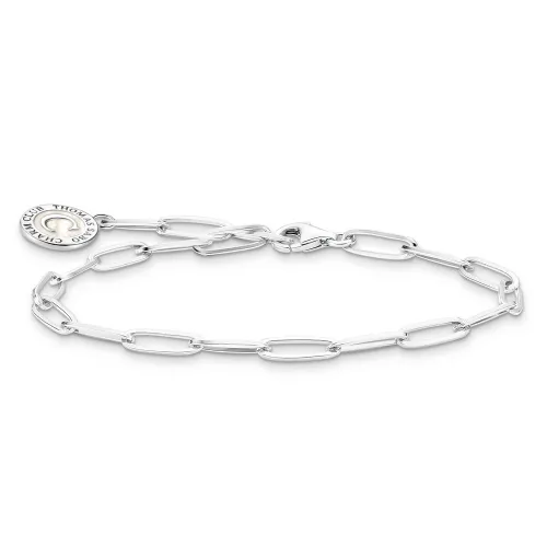 THOMAS SABO Silver Charmista Link Chain Charm Bracelet