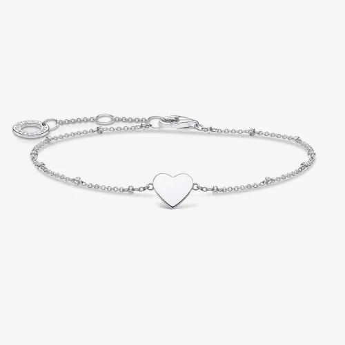 THOMAS SABO Silver Heart With Dots Bracelet A1991-001-21-L19V