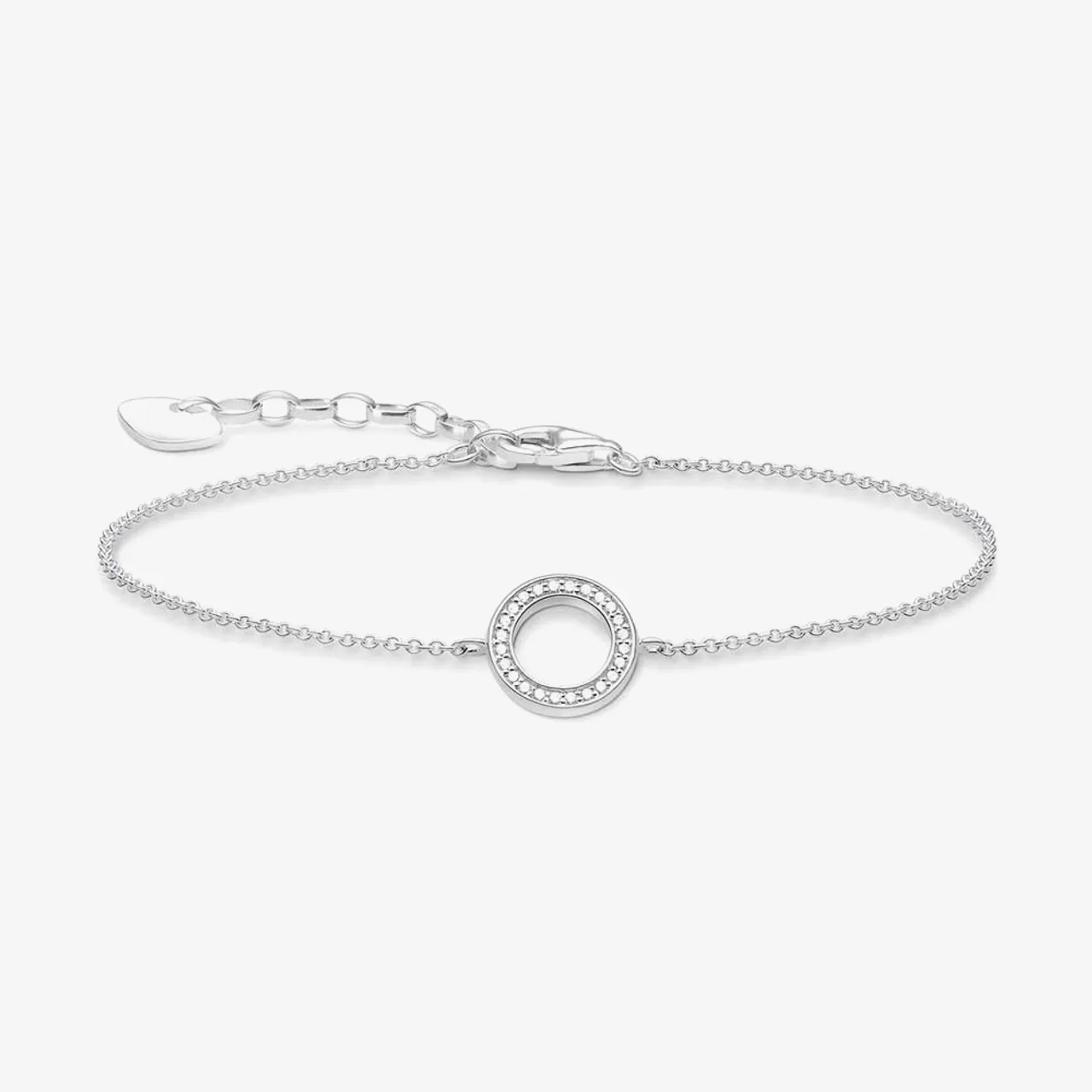THOMAS SABO Silver Open Circle Bracelet A1652-051-14