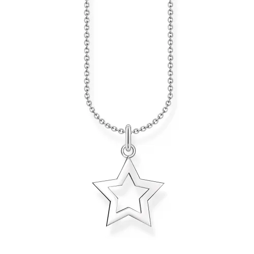 THOMAS SABO Silver Open Star Necklace