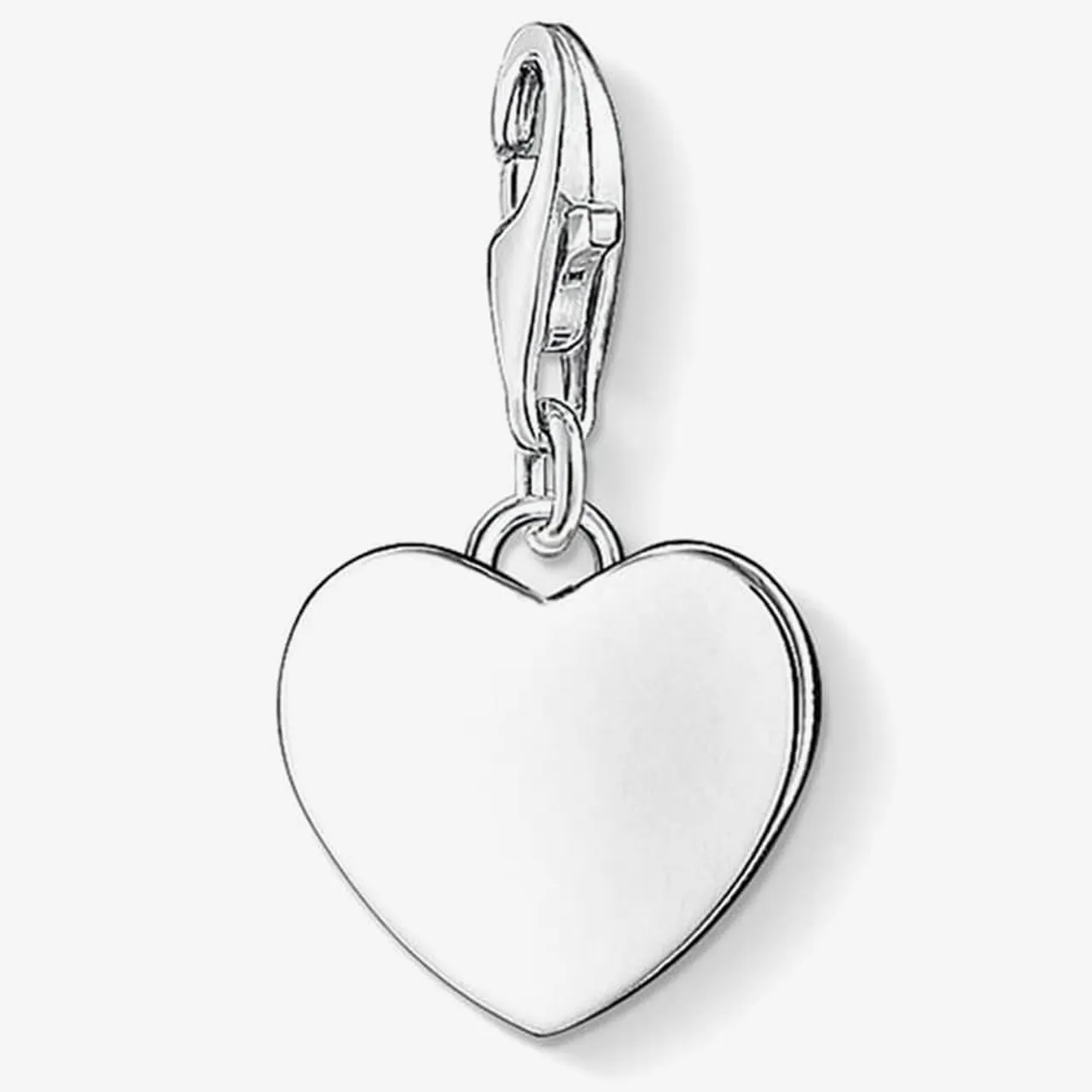 THOMAS SABO Silver Plain Heart Charm 0766-001-12