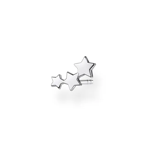 THOMAS SABO Silver Stars Single Ear Stud