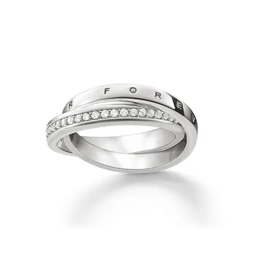 THOMAS SABO Silver "Together Forever" Womens Ring