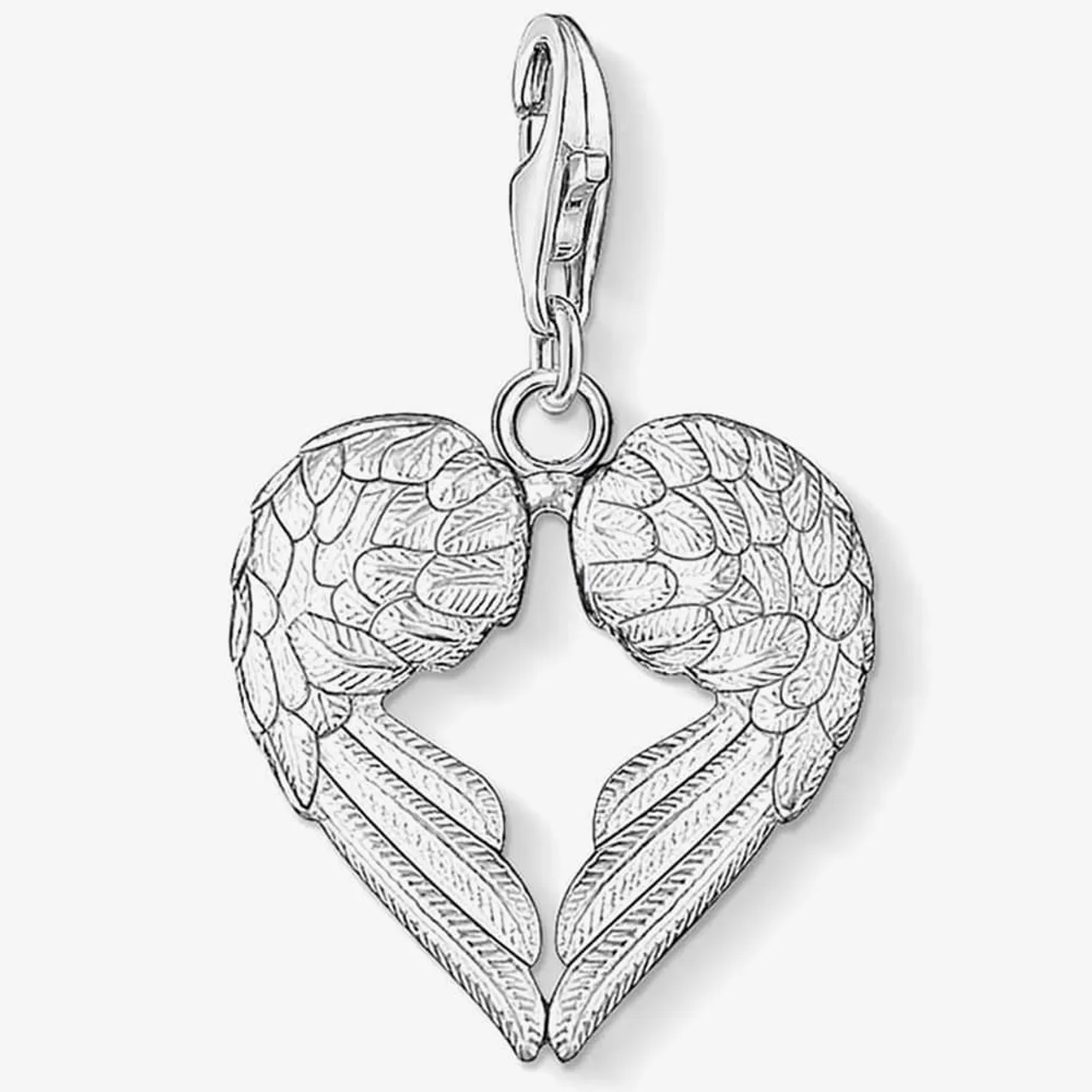THOMAS SABO Silver Wings Heart Charm 0613-001-12