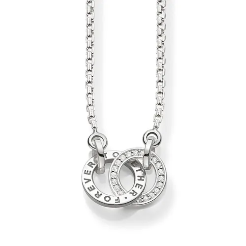 THOMAS SABO Sterling Silver Small "Together Forever" Necklace