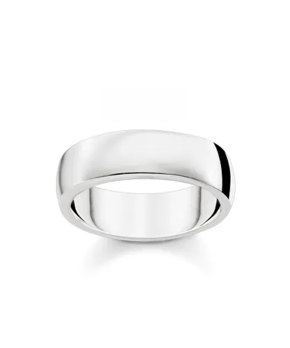 Thomas Sabo Unisex Ring - Silver - Size N
