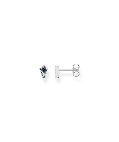 Thomas Sabo Womens Women´s Ear Studs Royalty Dark Blue Stone - Silver - One Size