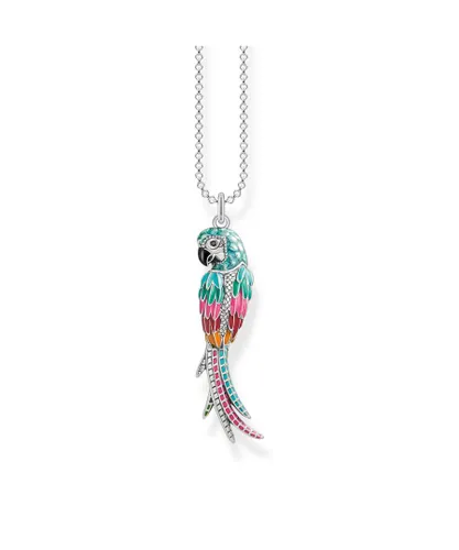 Thomas Sabo Womens Women´s Necklace Parrot - Silver - Size 42 cm