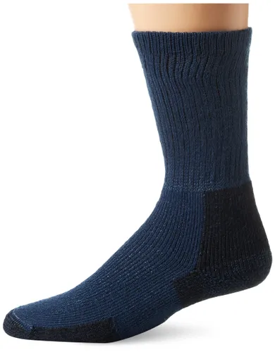 Thorlos Men's Thorlo Men's Hiking Crew Socks Blue Grey Large