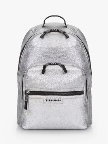 Tiba + Marl Elwood Backpack Changing Bag, Silver - Silver - Unisex