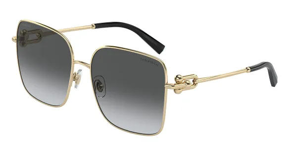 Tiffany & Co. TF3094 Polarized 6198T3 Women's Sunglasses Gold Size 58