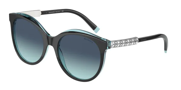 Tiffany & Co. TF4175BF Asian Fit 82859S Women's Sunglasses Black Size 55