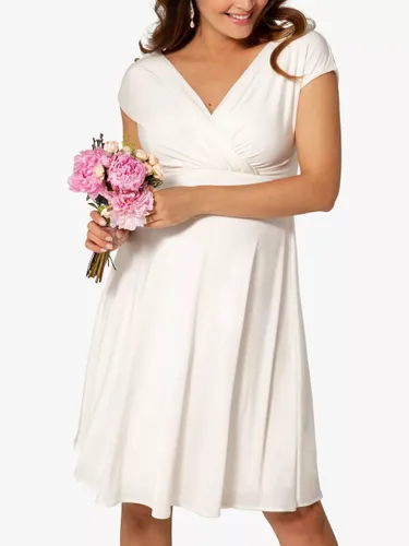 Tiffany Rose Alessandra Maternity Wedding Dress, Ivory - Ivory - Female
