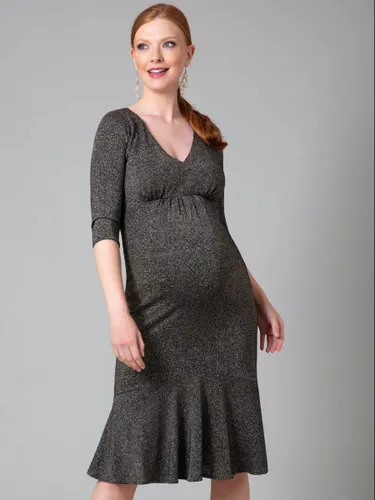 Tiffany Rose Stella Maternity Gown Dress, Sparkle Black - Sparkle Black - Female