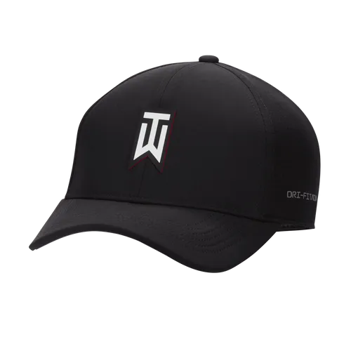 Tiger Woods Structured Nike Dri-FIT ADV Club Cap - Black - Polyester