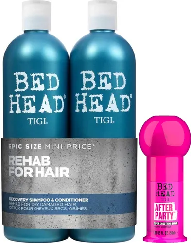 TIGI Bed Head Shiny Hair Set for Dry Hair with Shampoo