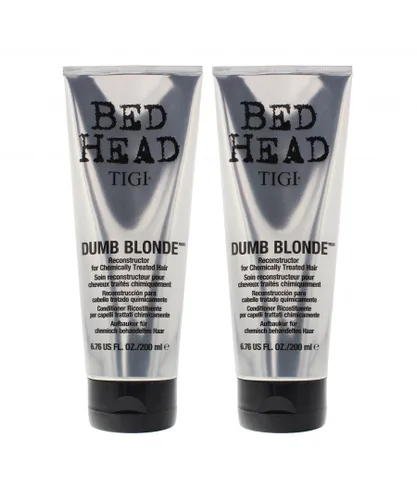 Tigi Womens Bed Head Dumb Blonde Reconstructor Conditioner 200ml x 2 - NA - One Size