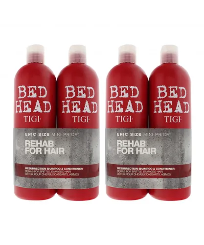 Tigi Womens Bed Head Resurection Shampoo & Conditioner 750ml Duo Pack x 2 - NA - One Size