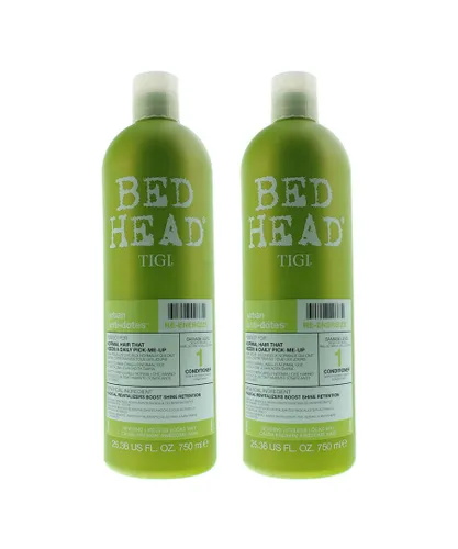 Tigi Womens Bed Head Urban Antidotes Re-Energize Conditioner 750ml x 2 - NA - One Size