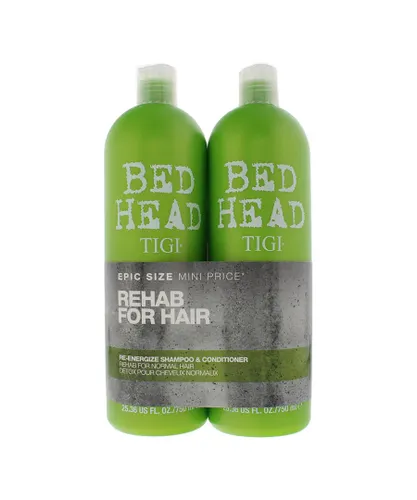 Tigi Womens Bed Head Urban Antidotes Re-Energize Duo Pack Shampoo & Conditioner 750ml - NA - One Size