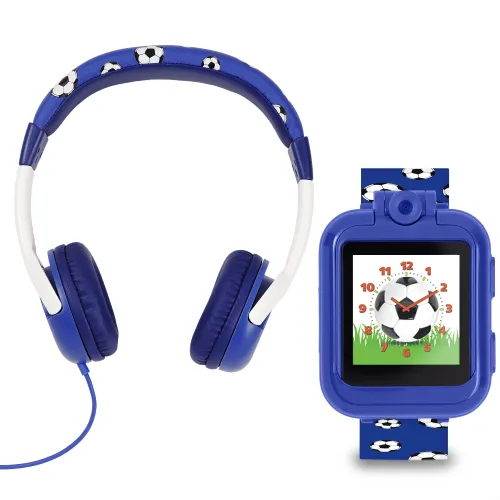 Tikkers Blue Football Interactive Kids Smart Watch &
