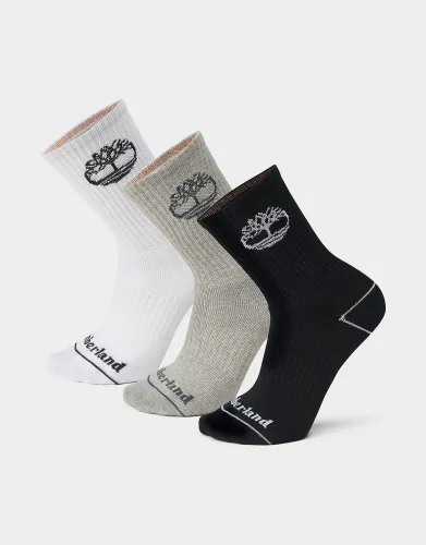 Timberland 3 Pack Bowden Crew Socks - MISC