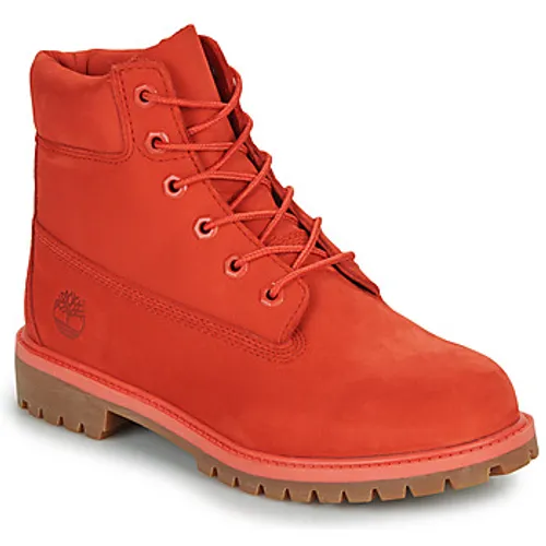 Timberland  6 IN PREMIUM WP BOOT  boys's Children's Mid Boots in Red