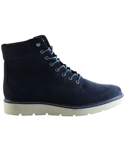 Timberland 6inch Womens Navy Boots - Blue Leather
