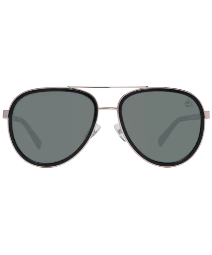 Timberland Aviator Mens Rose Gold Grey Polarized Mirrored TB9262-D Metal (archived) - One