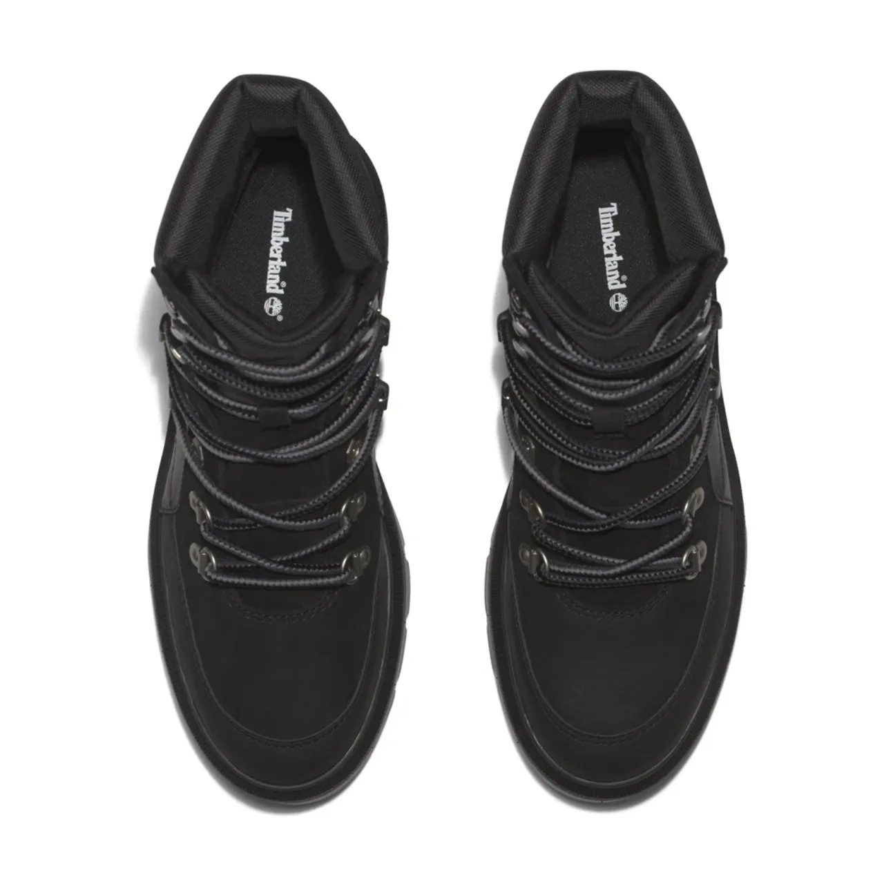 Timberland , Black Waterproof Mid Hiker Boots ,Black female, Sizes: