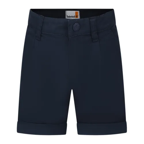 Timberland , Blue Cotton Casual Shorts ,Blue unisex, Sizes: