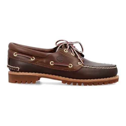 Timberland , Brown Boat Loafers for Women ,Brown female, Sizes: