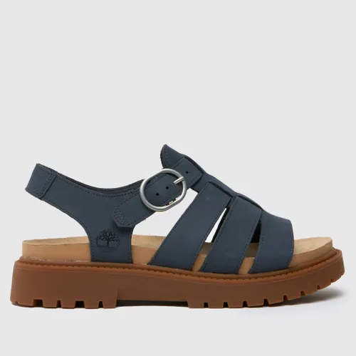 Timberland Clairemont way Fisherman Sandals in Navy