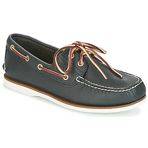 Timberland  CLASSIC 2-EYE  men's Boat Shoes in Blue