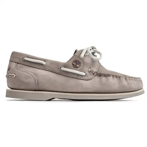 Timberland Classic Boat Shoes - Medium Grey Nubuck - UK 4 (EU 37)