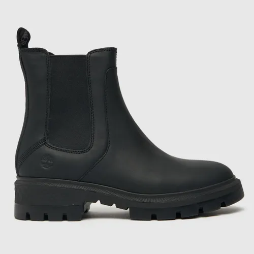 Timberland Cortina Valley Chelsea Boots In Black