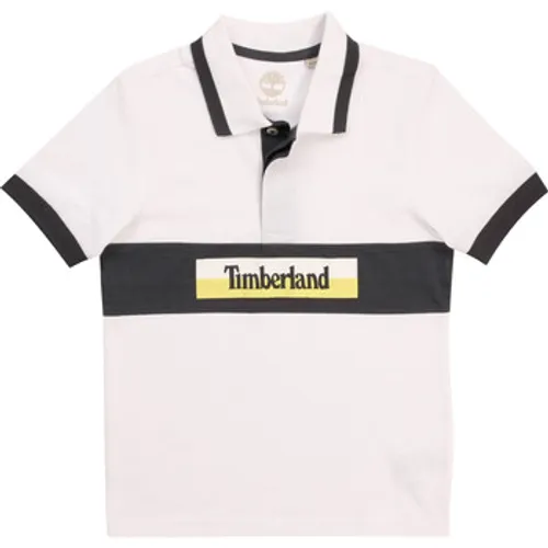 Timberland  DOTTO  boys's Children's polo shirt in White