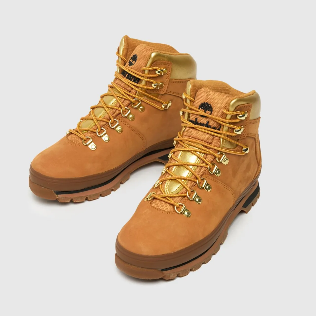 Timberland Euro Hiker Gold Pack Boots In Tan