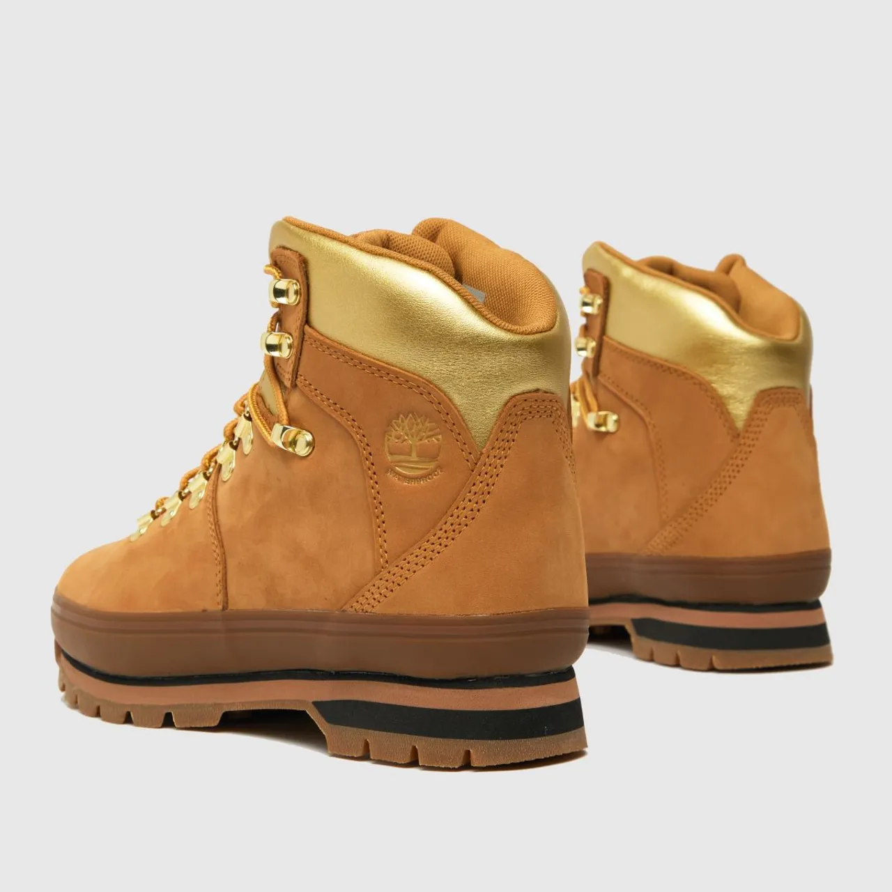 Timberland Euro Hiker Gold Pack Boots In Tan