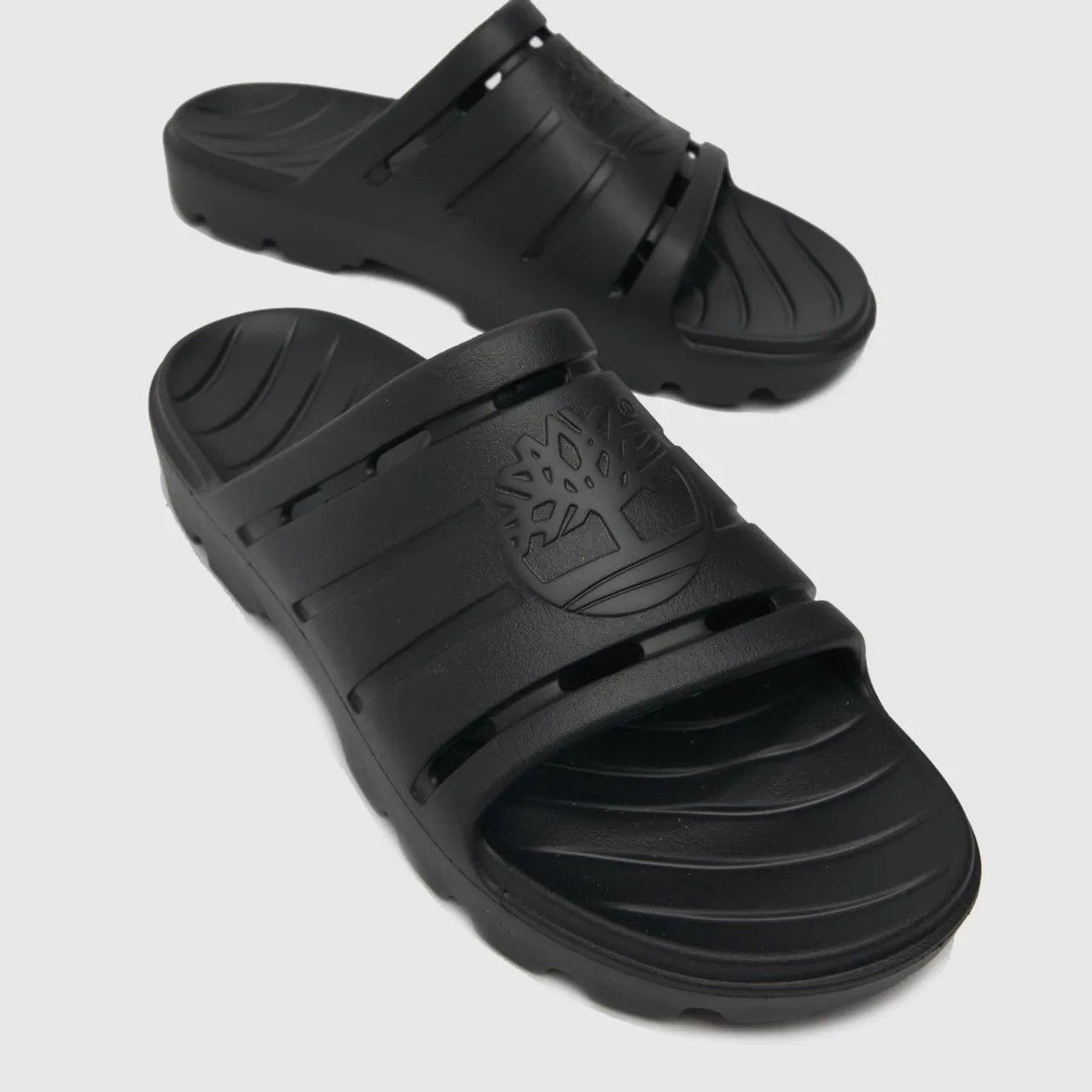 Timberland Get Outslide Sandals In Black