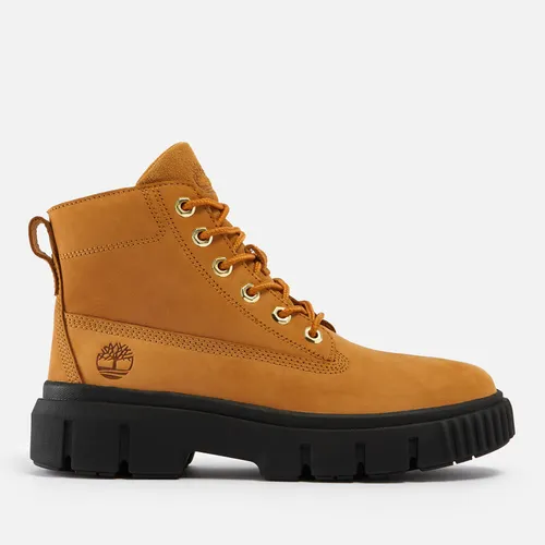 Timberland Greyfield Leather Combat Boots - UK