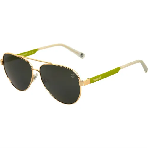 Timberland Kids Sunglasses Gold/Green