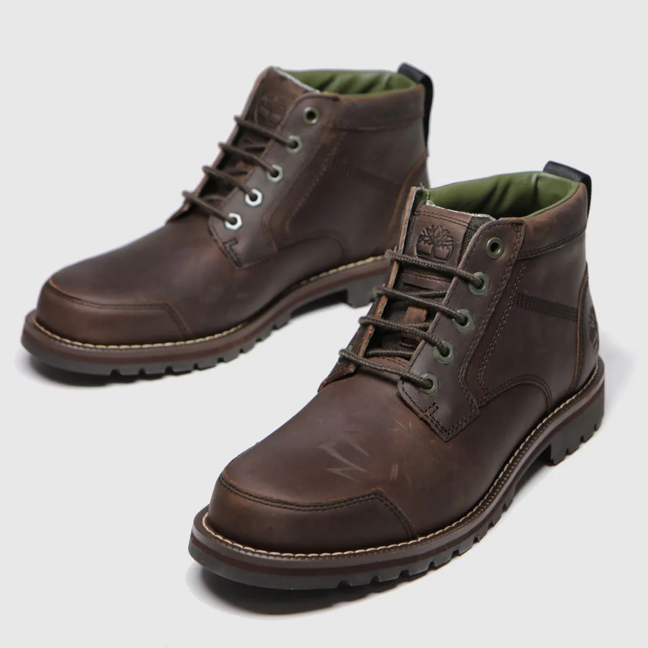 Timberland Larchmont Ii 5 Eye Chukka Boots In Brown