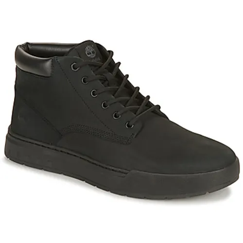 Timberland  MAPLE GROVE LEATHER CHUKKA  men's Shoes (High-top Trainers) in Black