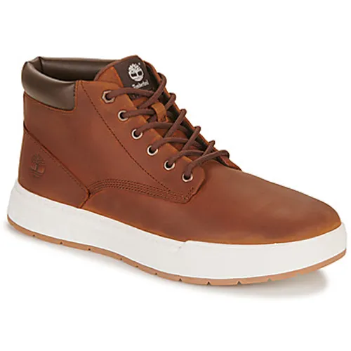 Timberland  MAPLE GROVE LEATHER CHUKKA  men's Shoes (High-top Trainers) in Brown