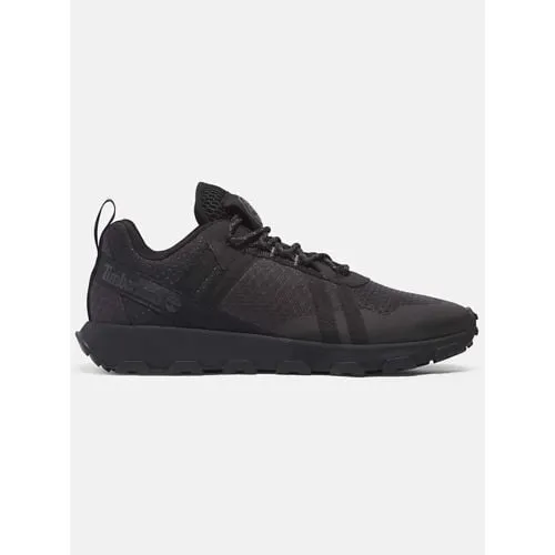 Timberland Mens Black Mesh Winter Low Lace Trainer