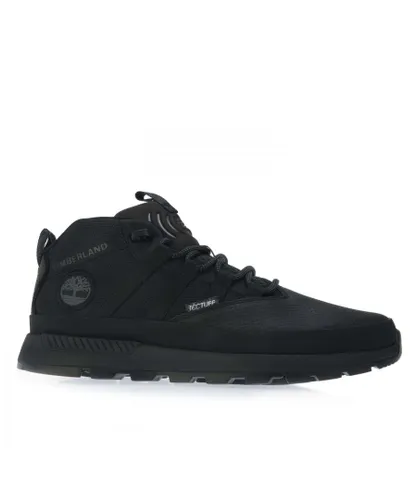 Timberland Mens Euro Trekker Trainers in Black Leather (archived)